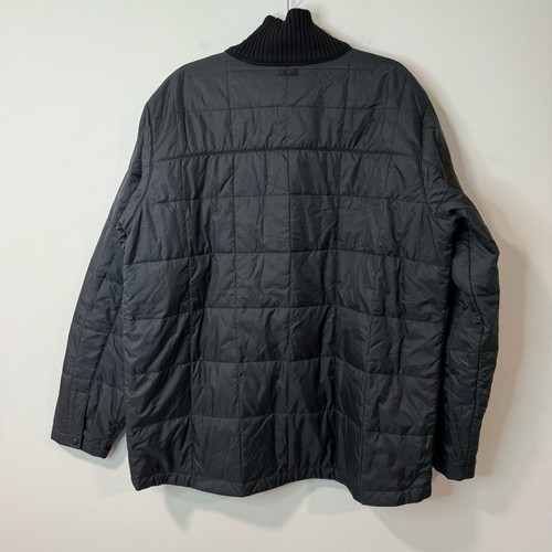 L.L. Bean Men's Quilted Jacket Coat Black XL Tall Long Insulated - Picture 2 of 6