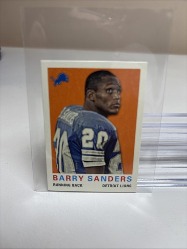 Barry Sanders #9 2013 Topps 1959 Mini card