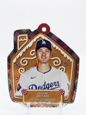 2024 Topps Holiday Oversized Ornaments Die-Cut #MLBO-7 Shohei Ohtani LA Dodgers