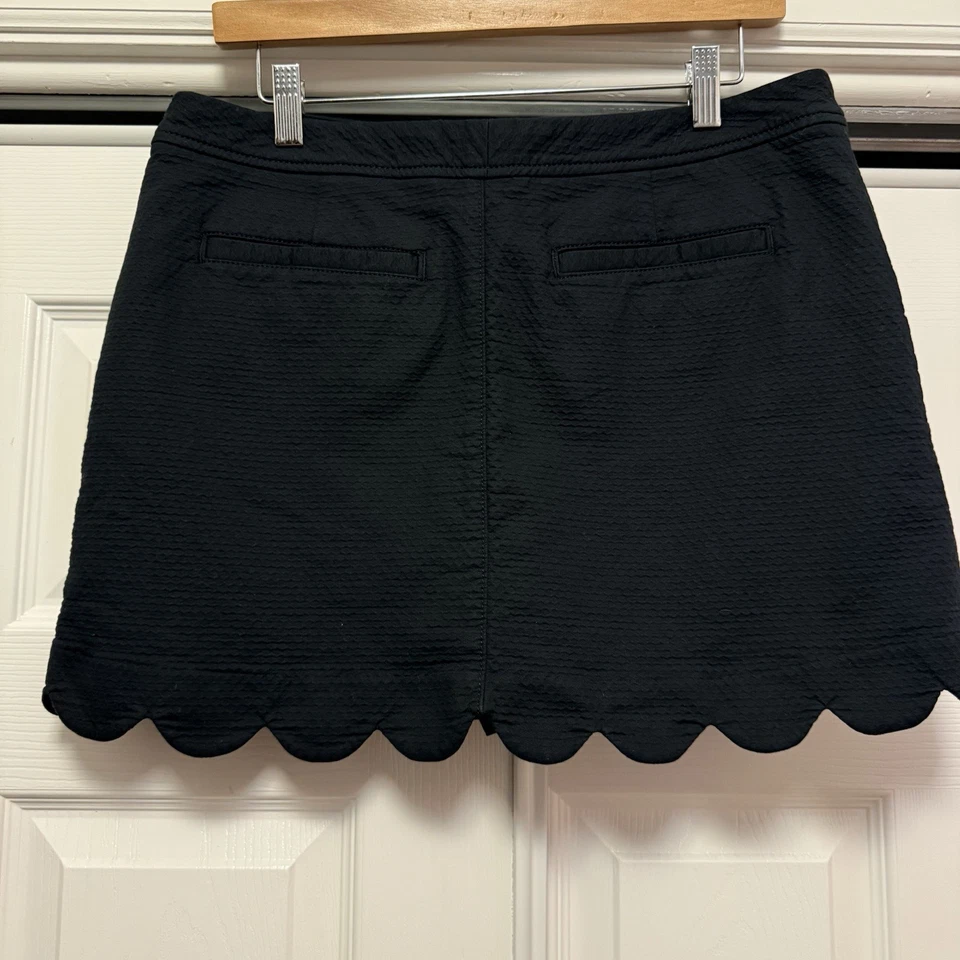 Falda corta Lilly Pulitzer para mujer talla 12 azul marino dobladillo de vieira preppy golf tenis Foto 2 de 4