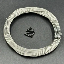 5 x Jagwire Slick Stainless Road Brake Cables 1.5mm x 2000mm,SRAM Shimano W Caps