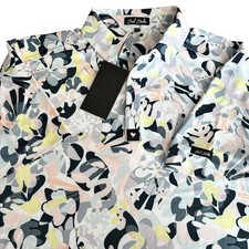 NEW Bad Birdie Golf Polo Mens L Core Polo Savannah Swing Performance Shirt 78