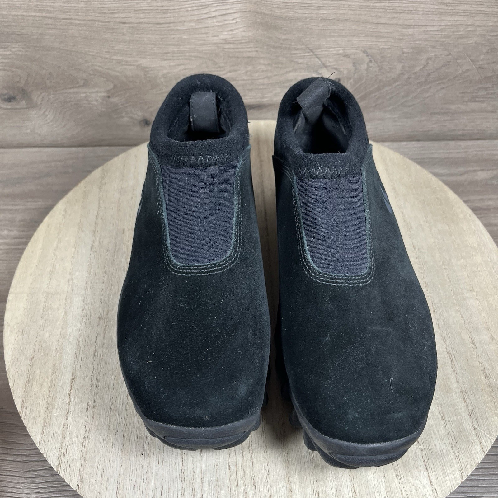 Scarpe Salomon Contragrip CX nere zoccoli da neve moc trail escursionismo donna taglia 7