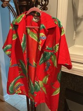 Vintage Rai Nani Made in USA Hawaiian Aloha Camp Short Sleeve Shirt size XL