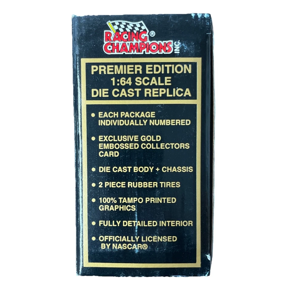 Kyle Petty #42 Racing Champions 1993 Edición Premier Escala 1:64 Die Cast Foto 3 de 3