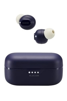 ELECOM LBT-TWS16NV Wireless Earphones Bluetooth 5.3 AAC 5h Playback Navy TI