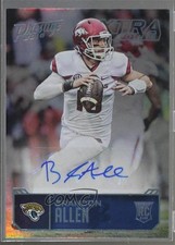 2016 Prestige Rookie Signatures Xtra Points Platinum /25 Brandon Allen Auto RC