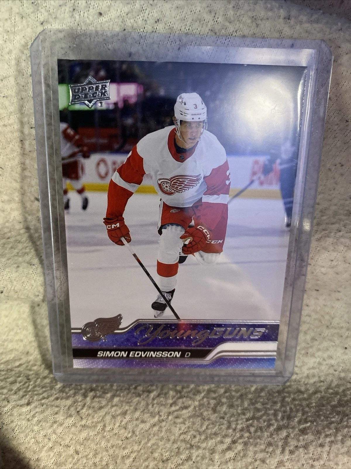Simon Edvinsson trading card