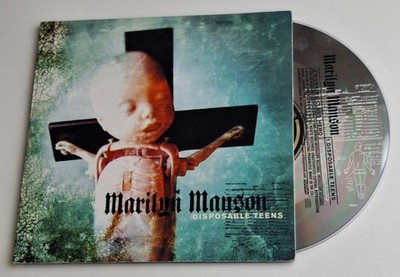 Marilyn Manson   Disposable Teens + Working Class Hero CD Maxi Single Cardsleeve