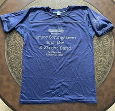 T-shirt Bruce Springsteen The River Tour, Road Crew L, 10/4/1980, Cincinnati, OH