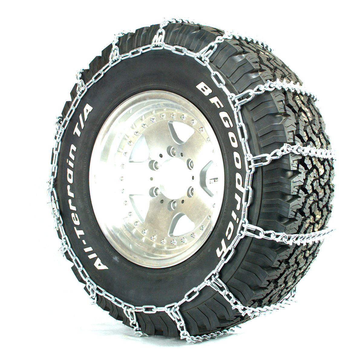 Titan Light Truck VBar Tire Chains Ice or Snow Covered Roads 5.5mm 235