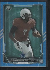 BRANDON BRIDGE 2015 BOWMAN BLUE RAINBOW ROOKIE CARD #96  /499