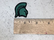 CUSTOM MADE Embroidered Michigan State Spartanhead Patch Iron On and/or Sew On
