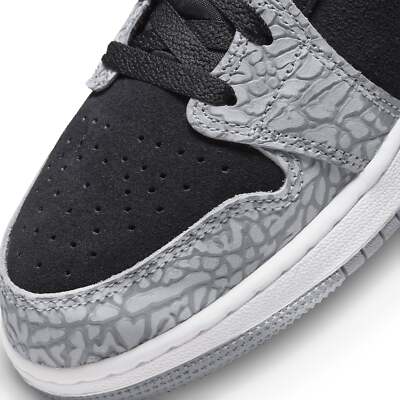 Air Jordan 1 Mid SE Elephant Print (GS) | eBay UK