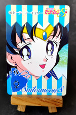 Sailor Mercury - 198 - Sailor Moon S - Vintage 1994 Bandai Carddass Card