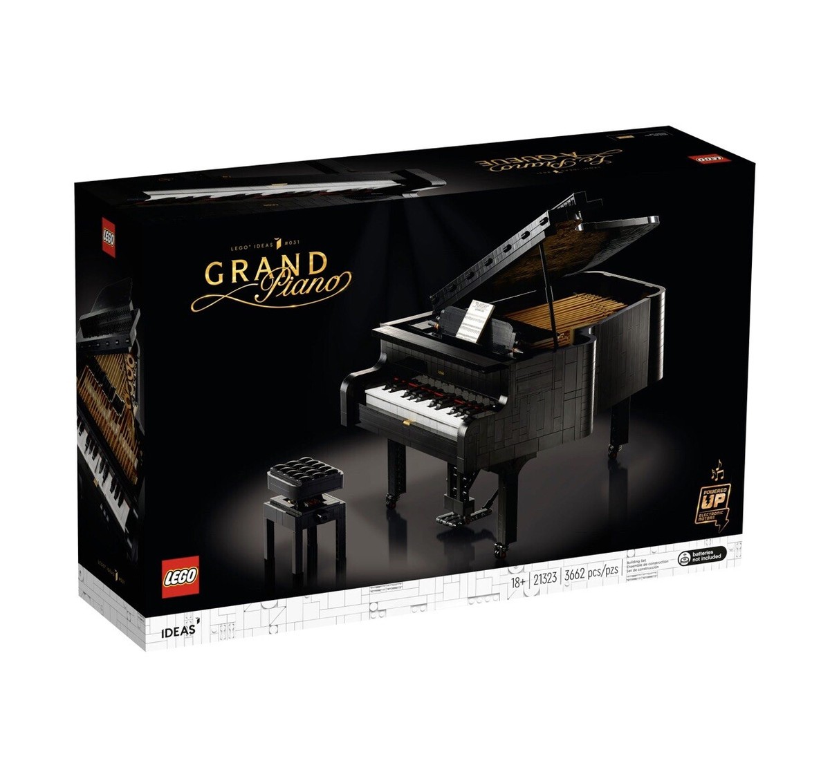 グランドピアノ 21323　ideas Grand Piano 21323 | Ideas | Buy online at the Official LEGO® Shop US