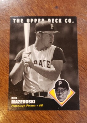Bill Mazeroski 1994 Upper Deck All Time Heroes #76 Pirates