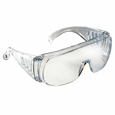 Cordova Slammer Clear Large Fit Over Most Glasses Safety Glasses Shield/Lab Z87+