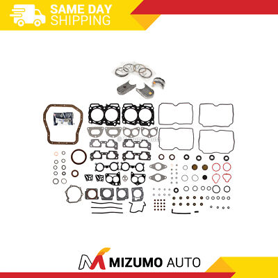Full Gasket Set Bearings Rings Fit 04-06 Subaru Baja Impreza Legacy Outback 2.5L