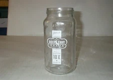 DEEP EDDY VODKA MASON JAR DRINKING GLASS G398