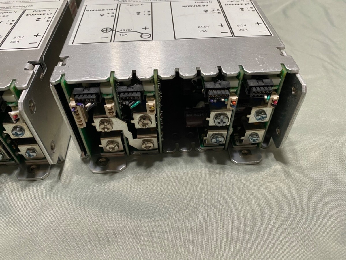 R Lot of 3 TDK-Lambda Vega 650 Adjustable P/S Product Code