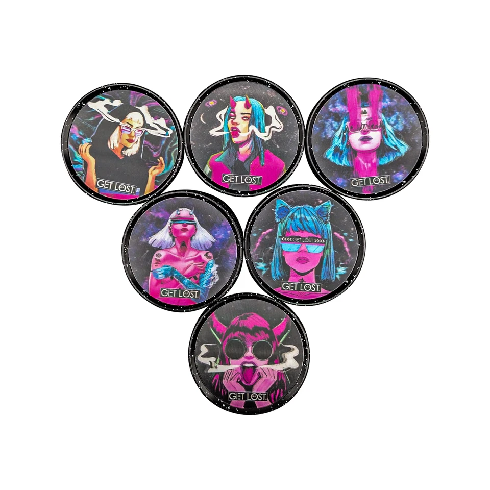 Get Lost Galaxy 3D Grinders Herb Grinders Tobacco Grinder Herb Grinder 63 mm - Image 2 of 4