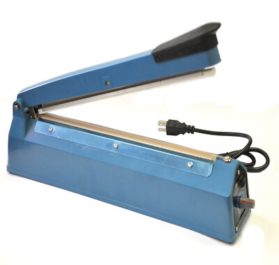 New 6'' 150mm Manual Impulse Sealer Heat Sealing Machine Poly Plastic Bag Film