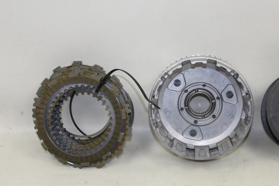  Ducati Monster 1200R Panigale OEM Clutch Basket Housing Plates Discs Hub NICE! - Image 3 of 4