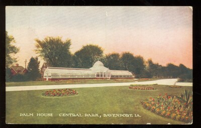 Davenport, Iowa, Palm House Central Park (Daven IA 23