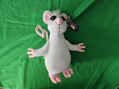Rodger Mouse Vintage Cinderella White Mouse 9” Plush 2001 Rodgers And Hammerstein ...