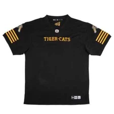Men's Hamilton Tiger-Cats New Era CFL Replica Home Football Jersey - Black