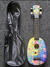 SpongeBob Squarepants -  Soprano Pineapple-shaped - Ukulele GWO GC (EX/NM)