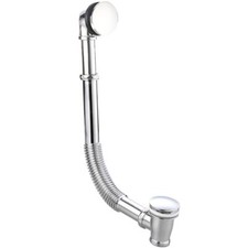 Adjustable Freestanding Bath Waste - Chrome Bathroom Including All Fittings