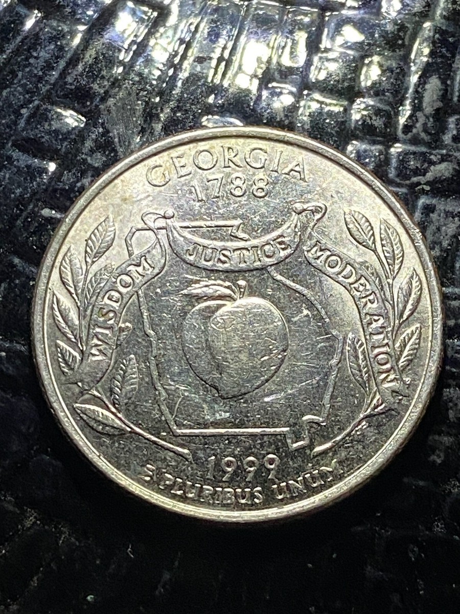 GEORGIA 1788 1999 QUARTER D MINT MARK | eBay