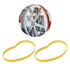 2PCS Band Saw Tires Non Slip Rubber Tire Replacement For 8in Bandsaw Wheel Tire