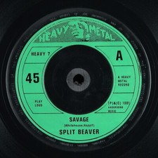 SPLIT BEAVER - Savage - 1981 UK SP 45 tours
