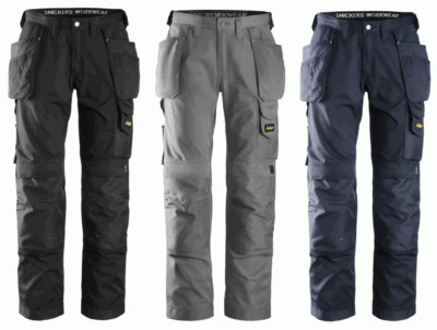 Snickers 3211 Handwerker Holster Taschenhose, CoolTwill