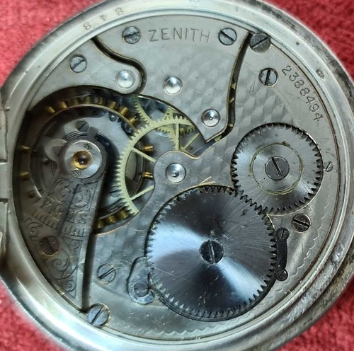 MONTRE DE POCHE. ZÉNITH. HORLOGER SUISSE PUNTA ARENAS. BOITE ARGENT. VERS 1900. - Picture 3 of 5