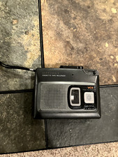 Optimus CTR-115 Voice-Activated Cassette Tape Recorder Pop Up Mic Works