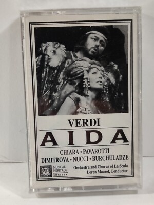 Versi Aida orchestra & chorus of la scala Musical Heritage Society Cassette