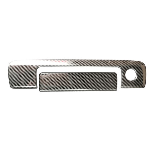 Carbon Fiber Color Stainless Trunk Switch Cover Fit for Ford Ranger 2015-2020 - Picture 5 of 12