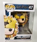 Funko Pop Movies Harry Potter 47 Luna Lovegood Lion Mane with Soft Protector New