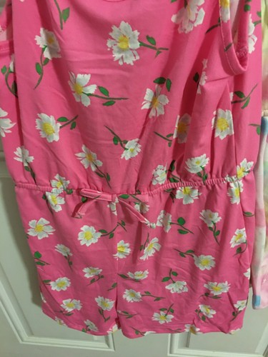 BRAND NEW GIRLS SIZE 7-8 2 PACK ZUNIE GIRL ROMPERS - Picture 8 of 10