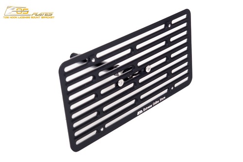 EOS Plate For 18-20 Acura TLX Full Sized Front Bumper Tow Hook License Bracket - Picture 7 of 12