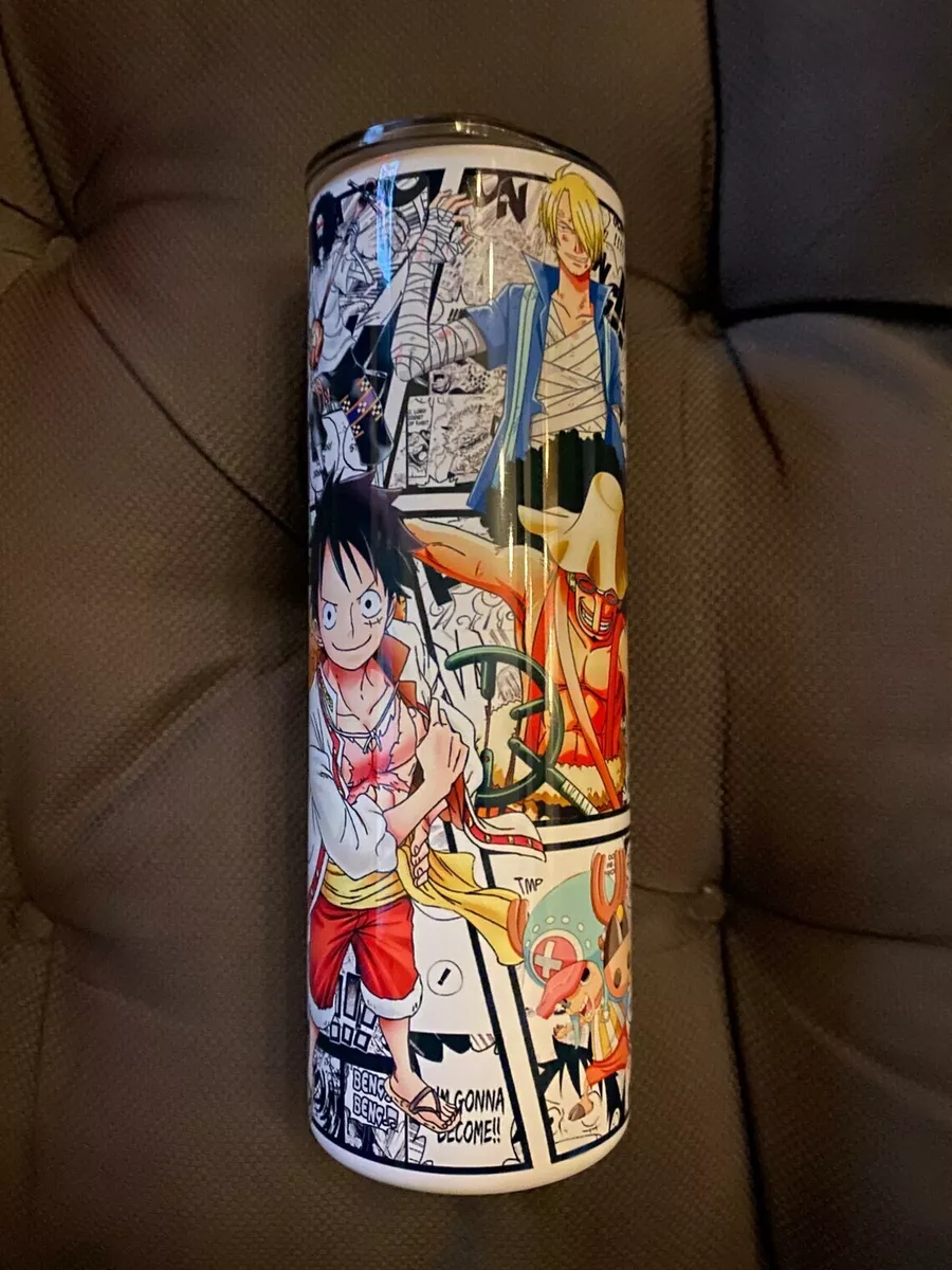 Handcrafted JoJo's Bizarre Adventure Inspired Anime on Manga Pages 20oz  Stainless Steel Tumbler 