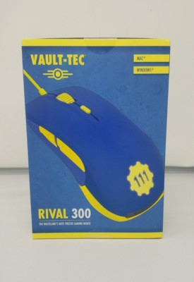 Collectors Edition Fallout 4 SteelSeries Rival 300 Mouse. New/Sealed. 6 Buttons