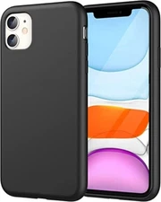 JETech Silicone Case for iPhone 11, Black