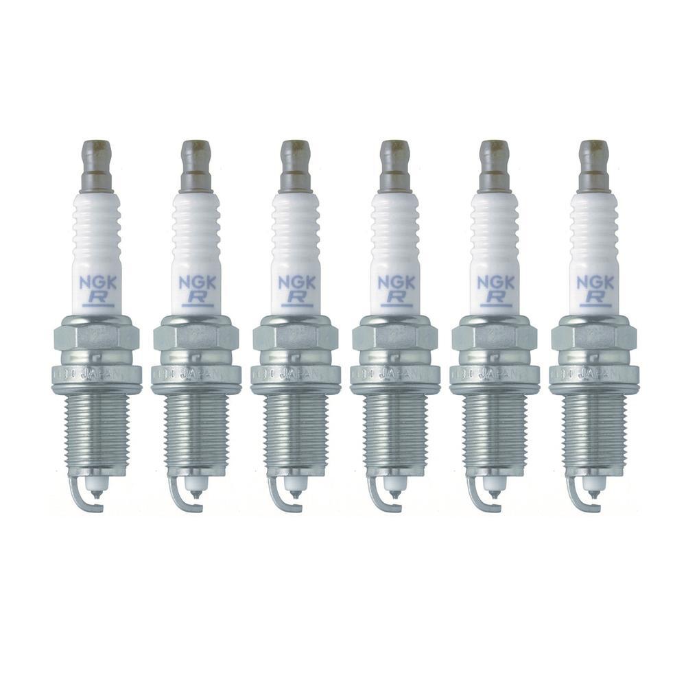 NGK Spark Plug Set 6 Pieces Laser Platinum Gap 0.052