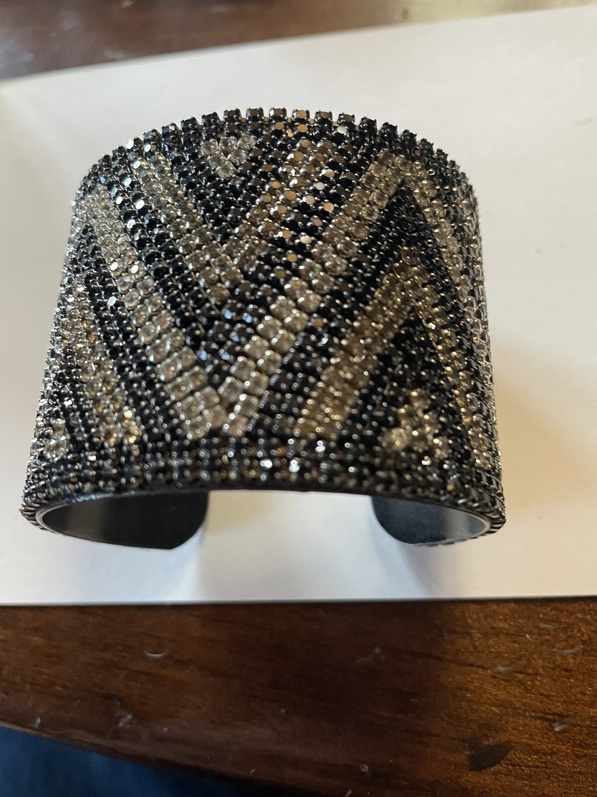 RARE VINTAGE Runway Fashion Statement Roxanne Assoulin Cuff Bracelet. Ref # BB 9