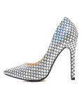 High Heel Pointy Toe 5.25in Stiletto Pumps Silver US 11 (181) — photo 8
